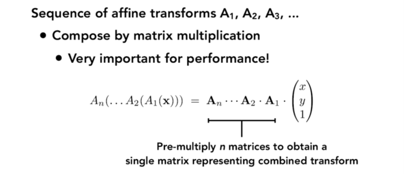 composing transform